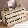 6/7/9 Drawer Dresser for Bedroom, Wide Modern Chest of Drawers, Large Wood Dresser Wooden Storage Organizer for Living Room, Hallway - 3 of 4