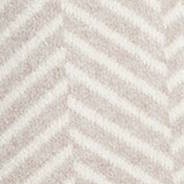 Taupe/Cream Herringbone