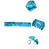 Allegra K Women's Halloween Skinny Stretchy Waist Belts Sequins Decor Slim Elastic Belts 2 Pcs - 2 of 4