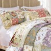 Greenland Home Fashion Blooming Prairie Quilt And Sham Bonus Set - Multi - 3 of 3