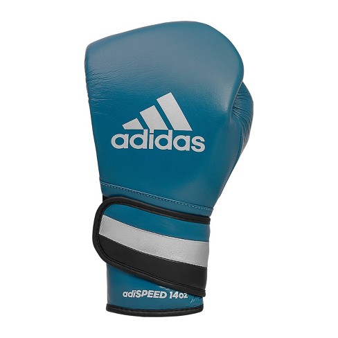 Adidas Limited Silver/black Adispeed - Boxing Pro Gloves 10oz : Edition Target 501