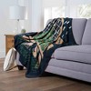 Warner Bros. Harry Potter Deck The Great Hall Silk Touch Throw Blanket 50x60 Inches - 2 of 4