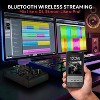 Pyle 3-Channel Bluetooth Mixer DJ Controller Audio Interface with 18V Phantom Power - 3 of 4