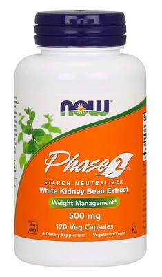 Now Foods Phase 2 500 Mg Starch Blocker - 120 Vegcap : Target