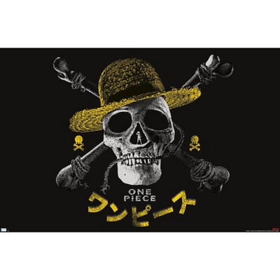 Trends International Netflix One Piece - Skull Logo Unframed Wall Poster  Prints : Target