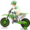 Sandinrayli Electric Motorcycle for Kids 12V Dirt Bike Ride on Car Battery Powered Motorbike Off-Road Motocross - 2 of 4