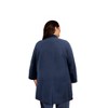 Women's Long Sleeve Peacoat - Plus Size - On The Plus Side - 3 of 4