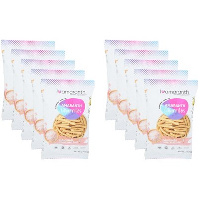 I Amaranth Churritos Original Himalayan Salt - Case of 10 - 5 oz