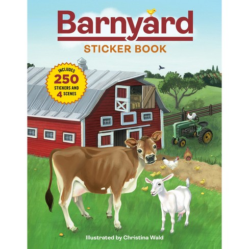 Reusable Sticker Book, Cows Sticker Booklet