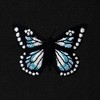 Dalix Butterfly Embroidery Relaxed Hoodie Soft Fleece Sweatshirt Fit Lounge Womens - 2 of 4