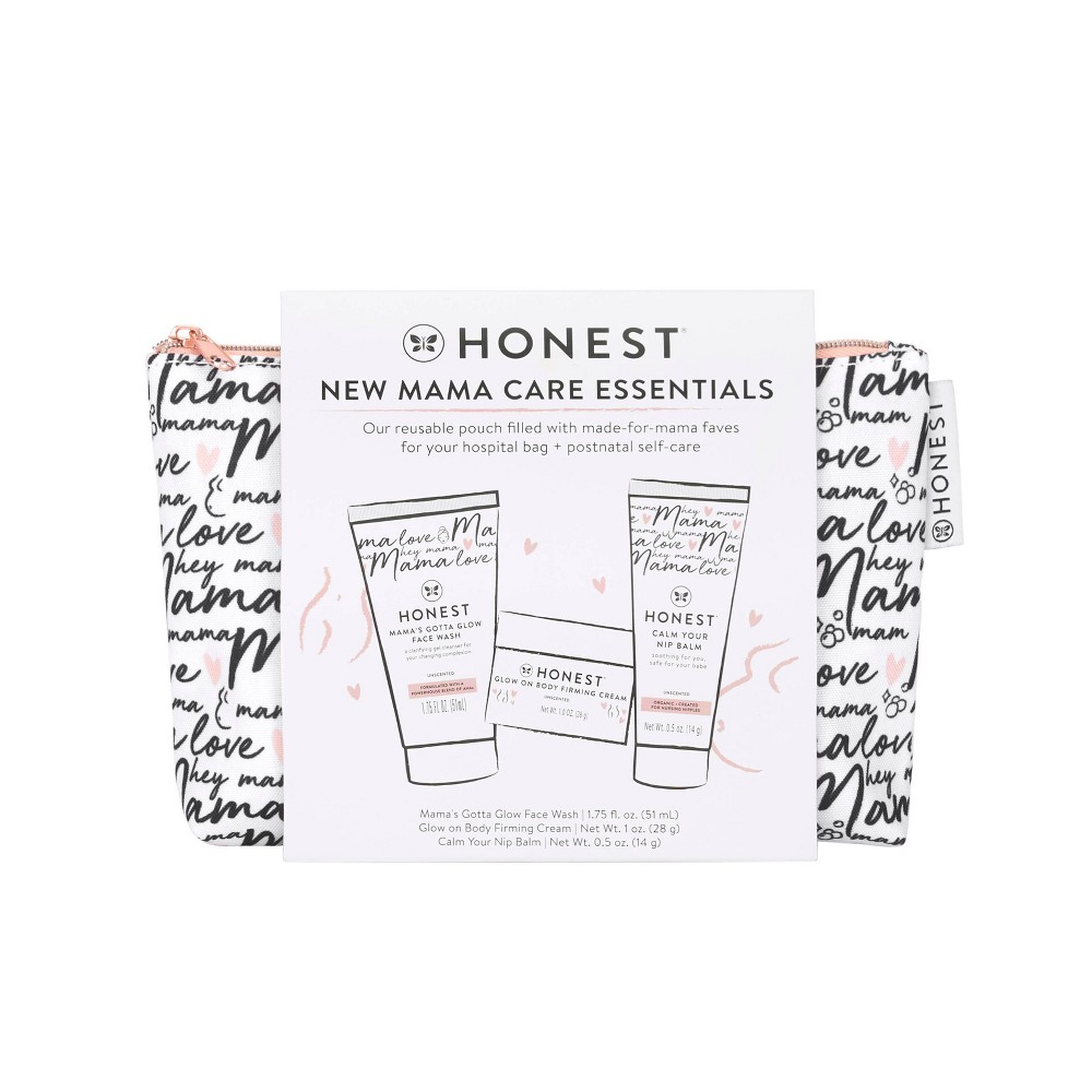 Photos - Shower Gel The Honest Company New Mama Care Essential Gift Set - 3.25oz/4ct