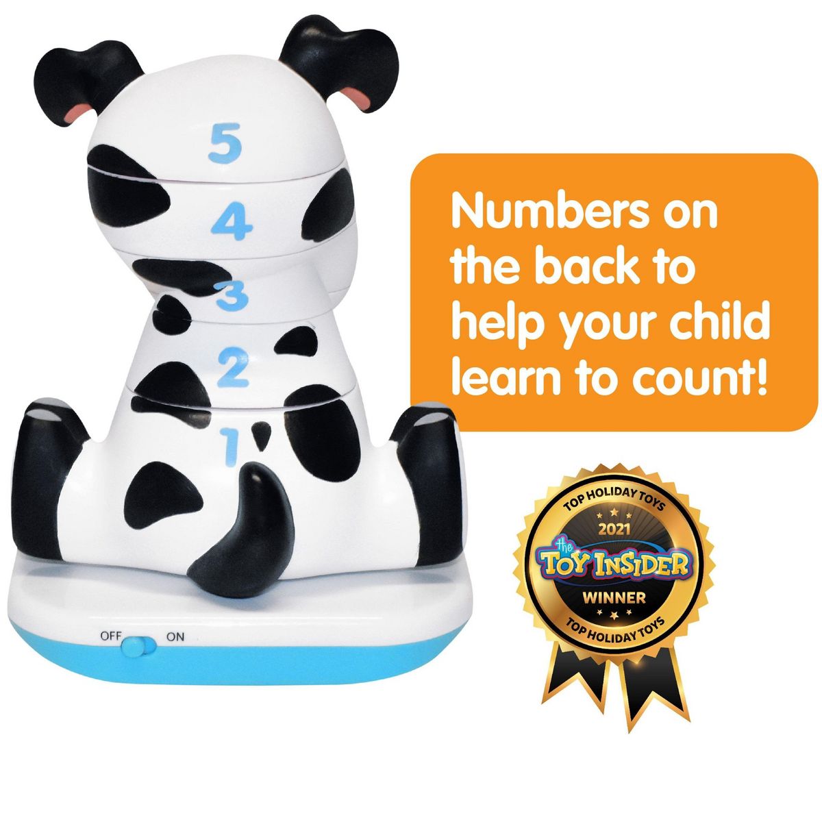 Stack-A-Roos Puppies Animal Stacking STEM Toy for Toddlers - Baby Puppy Dogs - thumbnail 3