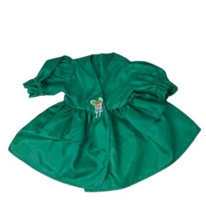 Doll Clothes Superstore Emerald Wrap Dress Fits 18 Inch Girl Dolls Like American Girl Our Generation My Life Dolls - 1 of 4
