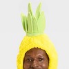 Adult Snood Pineapple Halloween Costume Headwear - Hyde and EEK! Boutique™ Green/Yellow - 3 of 3