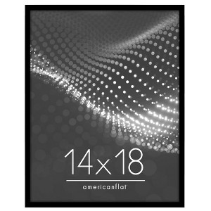Americanflat Poster Frame - Perfect for Photos and Artwork - Black - 1 of 4