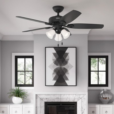 Builder 52" 5-Blade Energy Star® Standard Ceiling Fan With Lights And Pull Chain