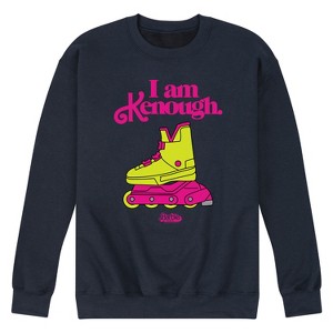 Men's - Barbie - I Am Kenough Rollerblades Graphic Fleece Sweatshirt - 1 of 4