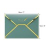Unique Bargains Wedding Birthday Luxury Style V Flap Invitation Envelopes 7 x 5'' 20 Pcs - 2 of 4