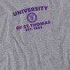Women's University Of St Thomas Circle Logo Crop Top T-Shirt - 2 of 4