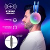 Xtreme Wired Rainbow Multicolor Gaming Headset w/ Microphone: Stereo Surround 50mm Drivers, PS4 PS5 Mac Xbox PC - 4 of 4
