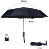 Clotth Travel Essentials Umbrella Windproof, Compact, Lightweight, Automatic Open/Close, Strong And Portable Folding Small Umbrella For Rain - 3 of 4