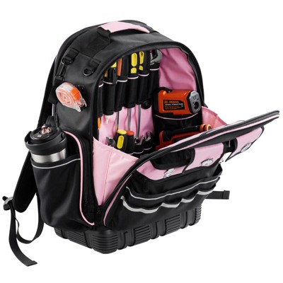 HBEZON 56-Pocket Tear-Resistant Jobsite Backpack for Electricians with Durable Oxford Fabric, Ergonomic Design, and Personalization Options — фото 8