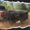 Mockins Cargo Carrier Hitch Mount Basket 60"x20"x6" Basket, 16 Cubic-ft Bag, Black - 2 of 4