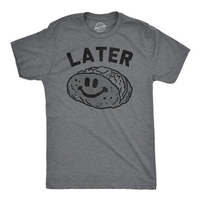 Mens Funny T Shirts Later Tater Sarcastic Potato Graphic Novelty Tee For Men - Crazy Dog Men's T Shirt