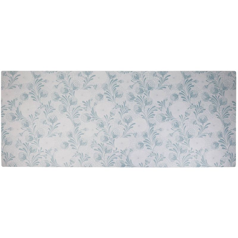 Drymate 24&#34;x59&#34; Under the Sink Mat - Light Blue Floral, 3 of 17