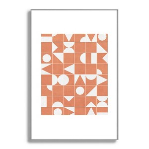 Zoltan Ratko My Favorite Geometric Patterns Metal Framed Art Print - Deny Desings - 1 of 3