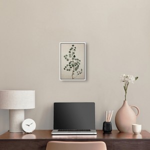Art Remedy Eucalyptus Embroidery II Minimalistic Botanical and Floral Art Prints Framed - 1 of 4
