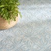 Nourison Washable Charm Back to College Floral Contemporary Indoor Rug - 3 of 4
