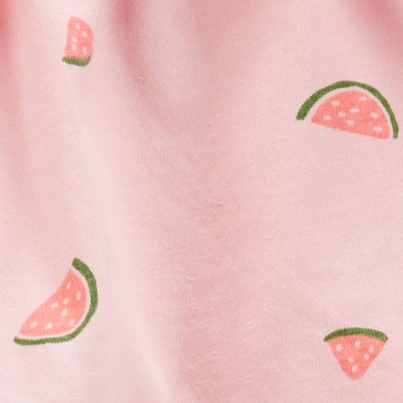 Carter's Just One You® Baby Girls' Watermelon Top & Bottom Set - Pink, 4 of 5