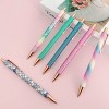 Wrapables Glitter Ballpoint Pens for Women, 1.0mm Medium Point Retractable Metal Pens (Set of 6) - 4 of 4