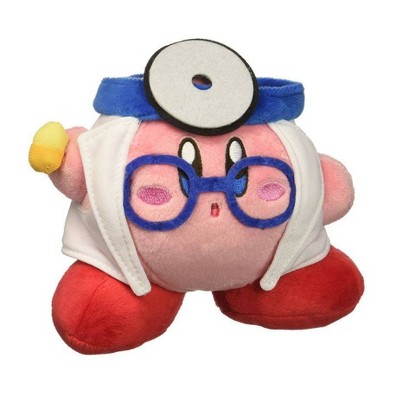 kirby with heart plush