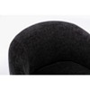 PAGED Chenille Fabric Swivel Accent Chair Modern Living Room Chairs with Round Swivel Base, Barrel Chair for Living Room - 4 of 4