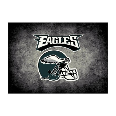 NFL Philadelphia Eagles 4'x6' Distressed Rug