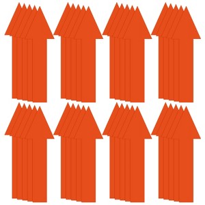 Unique Bargains PVC Self Adhesive Waterproof Office Marking Arrow Sticker 40 Pcs - 1 of 4