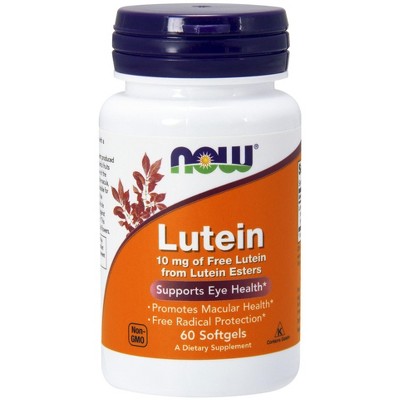 Lutein Esters 10mg by Now Foods  -  60 Softgel