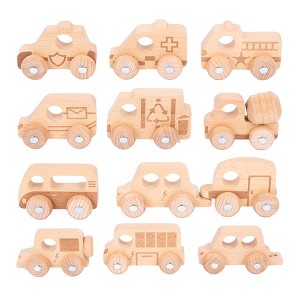 TickiT® Natural Wooden Vehicles - 1 of 4