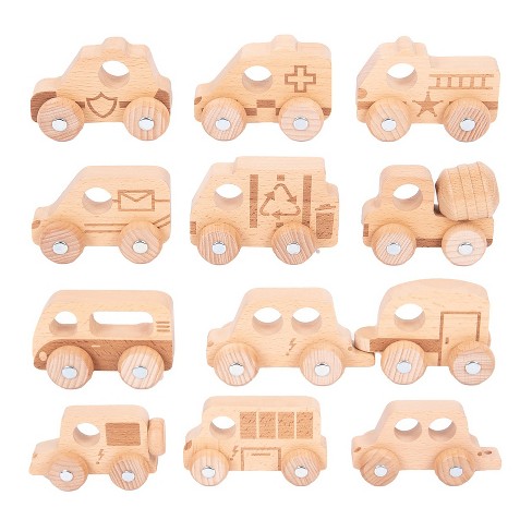 TickiT® Natural Wooden Vehicles - image 1 of 4