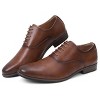 Men's Business Formal Sneakers Casual Oxfords Leather Shoes - 4 of 4