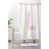 Deny Designs April Lane Art Block Monogram Memory Foam Bath Mat - 4 of 4