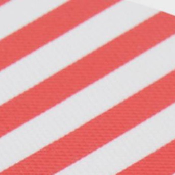 White/Red Striped