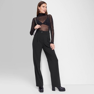 Generic Wide Leg Pants - Black @ Best Price Online