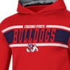 NCAA Fresno State Bulldogs Boys' Poly Hooded Sweatshirt - image 3 of 3