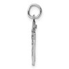 Black Bow Jewelry Sterling Silver, Varsity Collection, Small D/C Pendant, Number 67 - 2 of 4