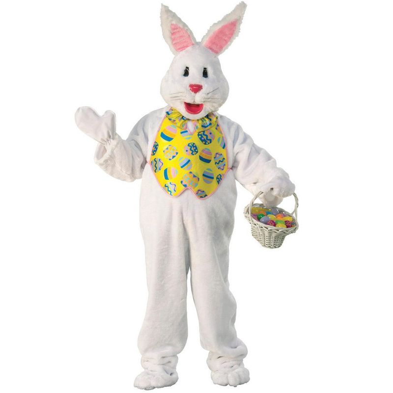 Rubie's Adult Mascot Fluffy Bunny Costume, 1 of 2
