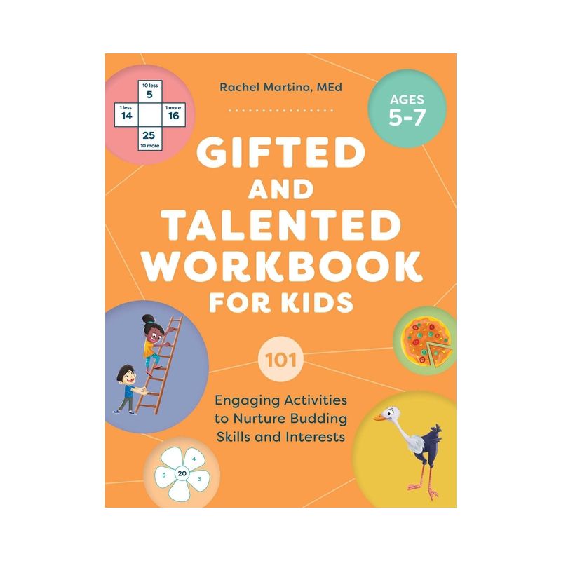 Gifted and Talented Workbook for Kids - by  Rachel Martino (Paperback), 1 of 2