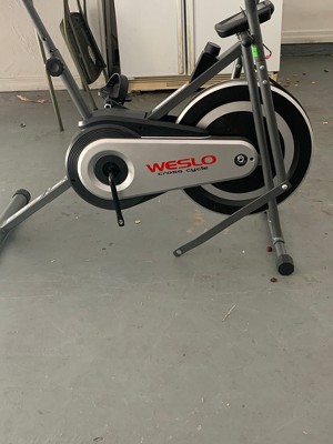 Weslo Cross Cycle Upright Exercise Bike With Padded Saddle Promotions